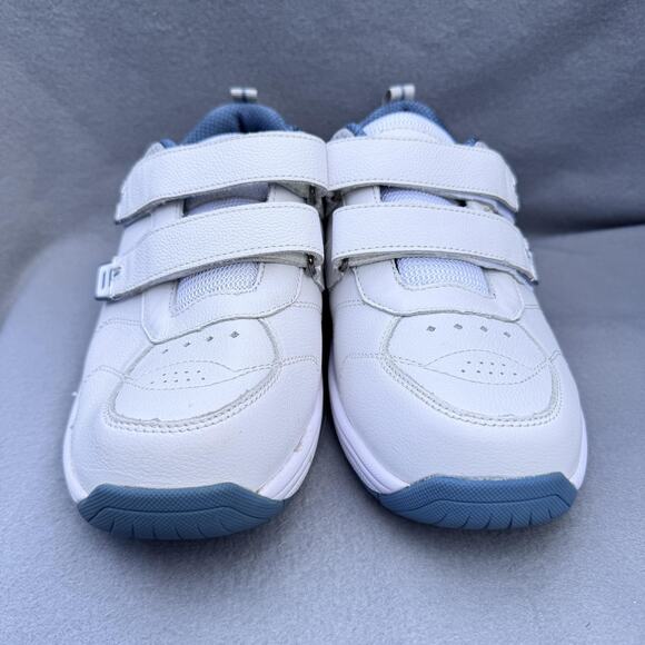 Orthofeet‎ 652 Shoes Mens Size 8 XX-Wide White Leather Walking Sneakers main image 5